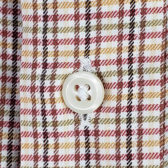 Polo Ralph Lauren Shirt Oxford Mens Blake XL Fall Brown Plaid LS Button Down - Picture 5 of 11